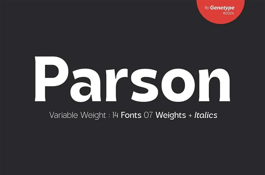 Parson Font