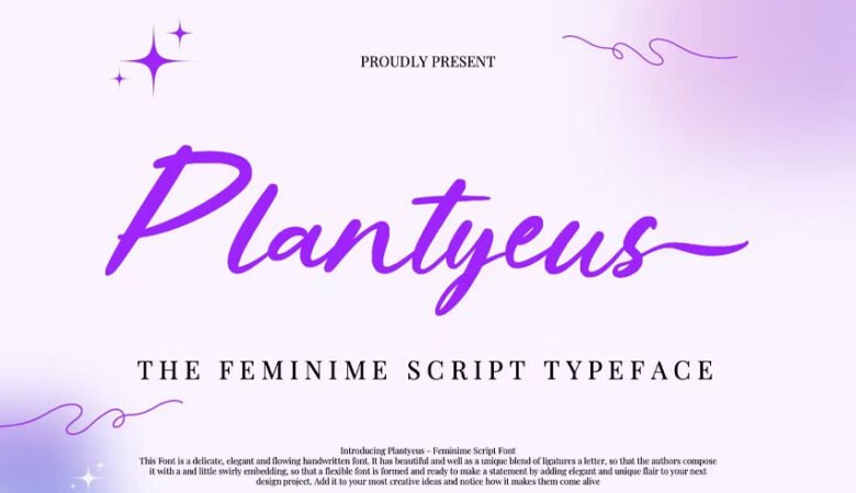 Plantyeus Font