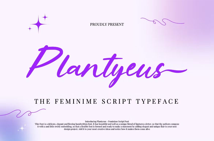 Plantyeus Font