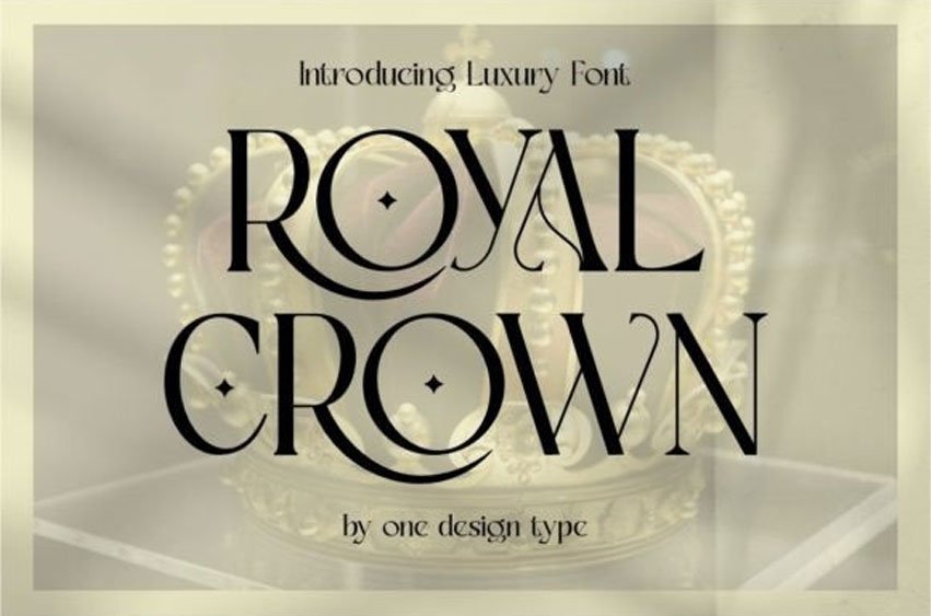 Royal Crown Font