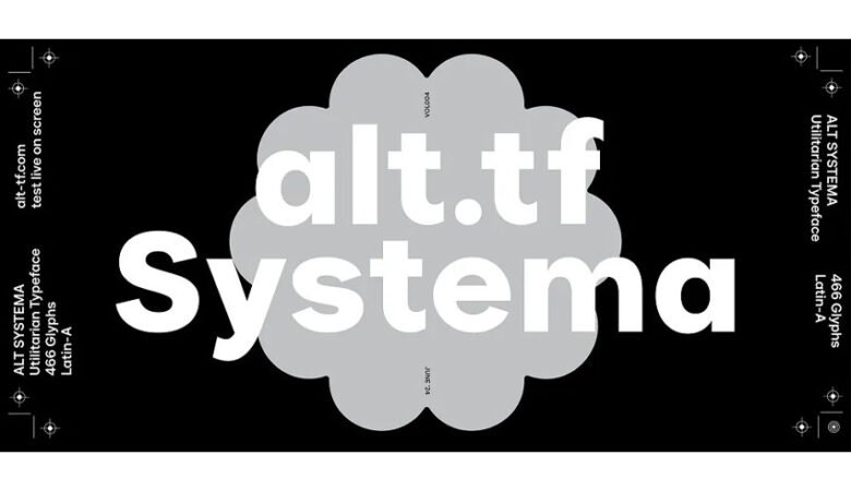 ALT Systema Font