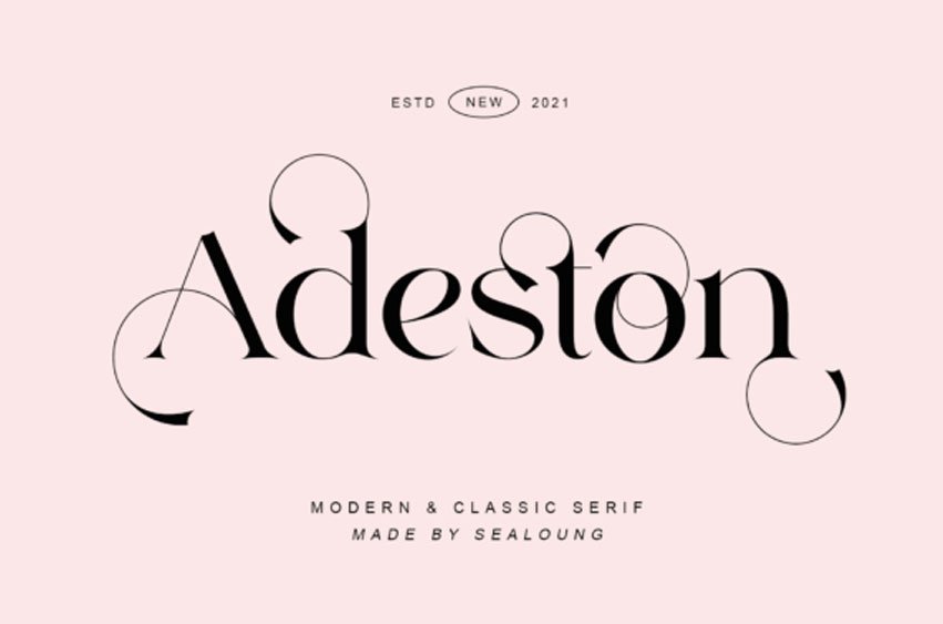 Adestone Font