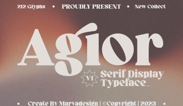 Agior Font