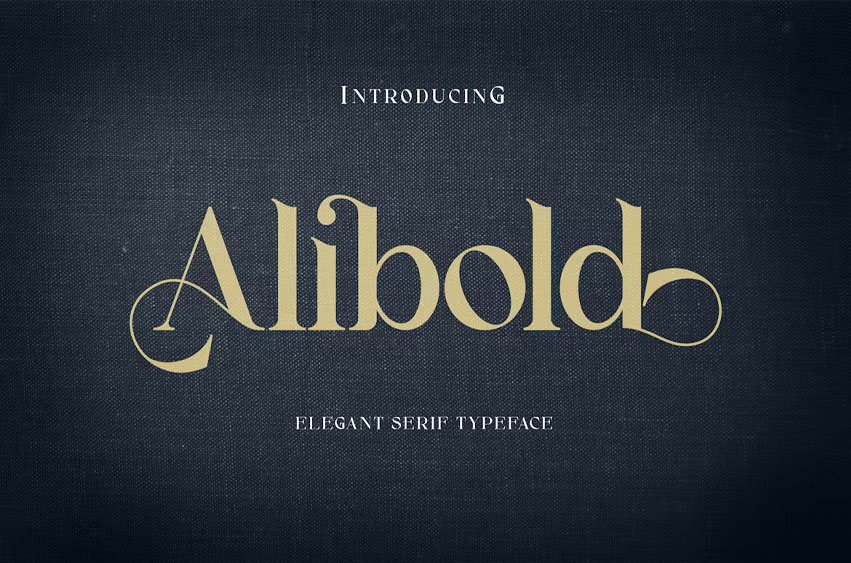 Alibold Font