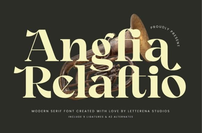 Angfia Relaftio Font