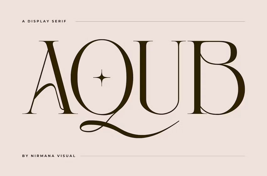 Aqub Font