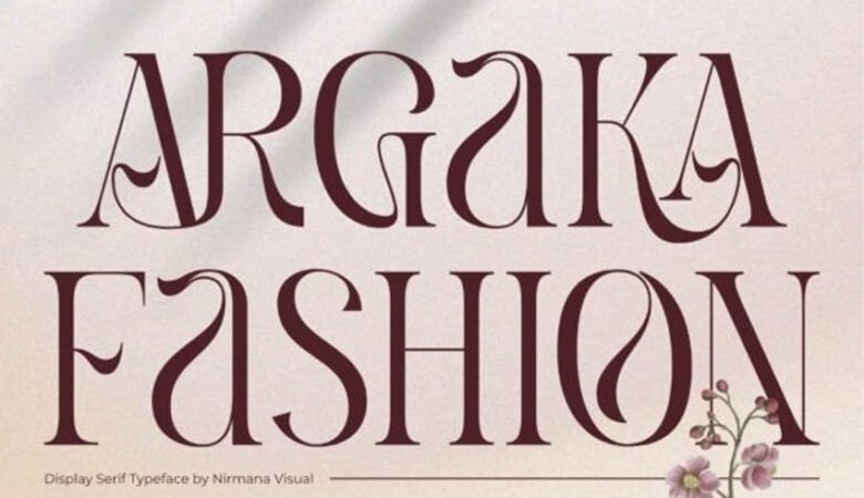 Argaka Fashion Font