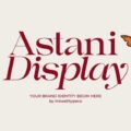 Astani Display Font