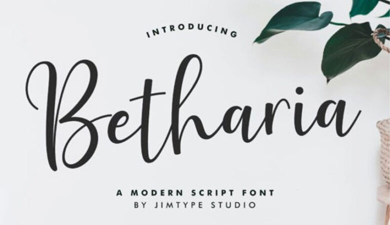 Betharia Font