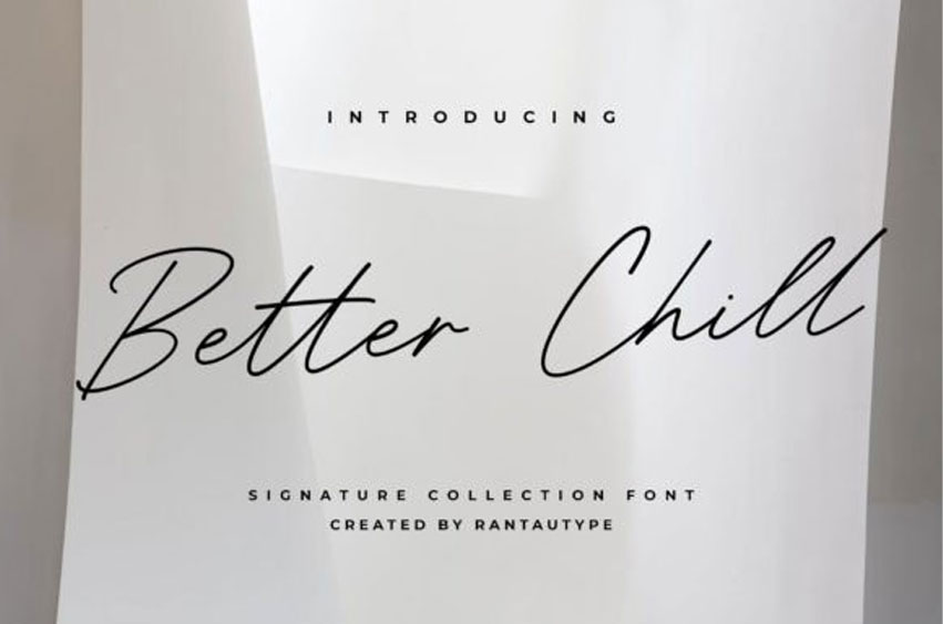 Better Chill Font