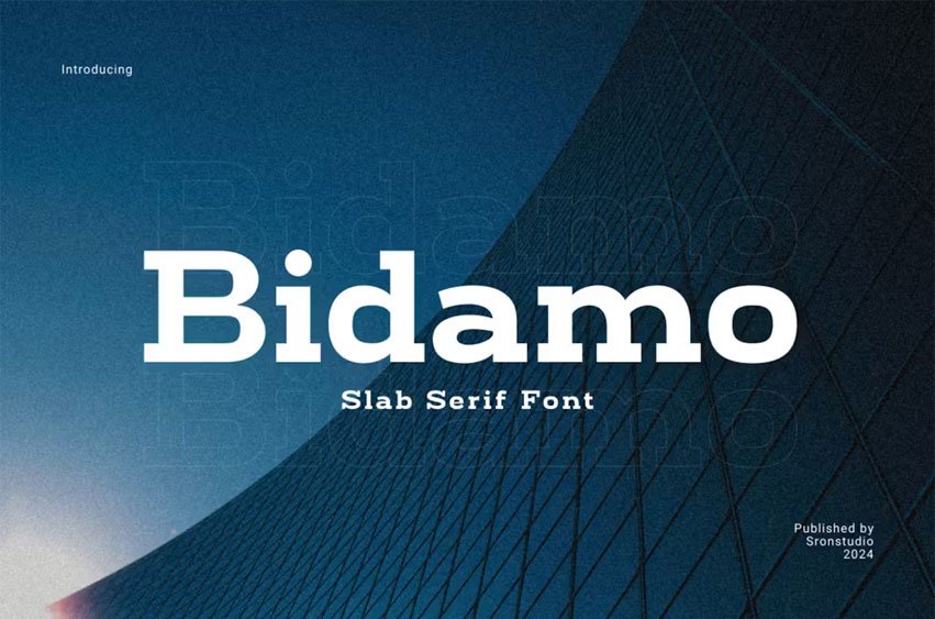 Bidamo Font