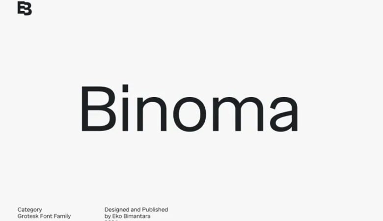 Binoma Font