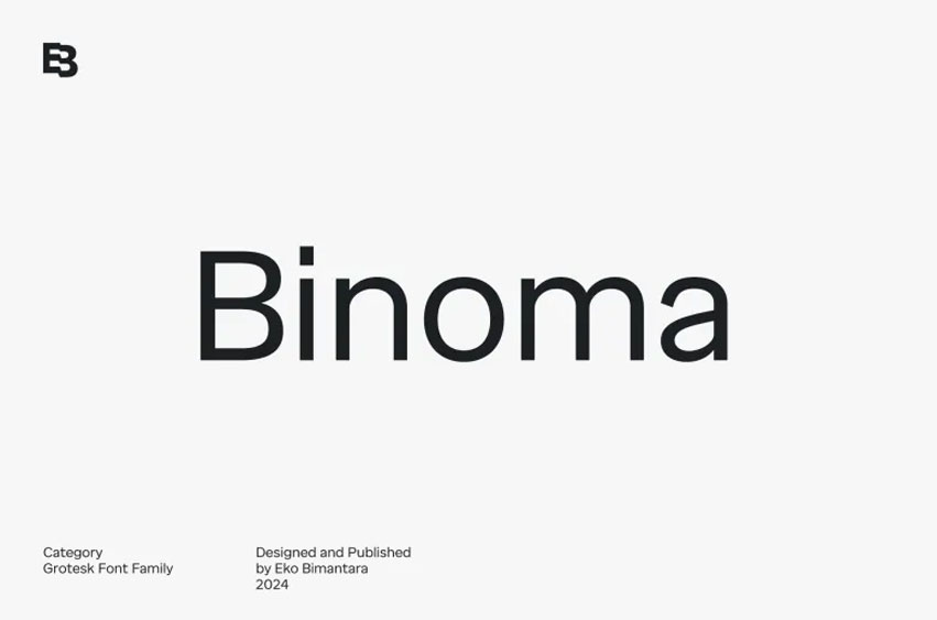 Binoma Font