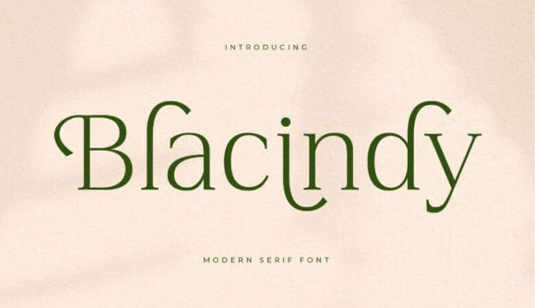 Blacindy Font