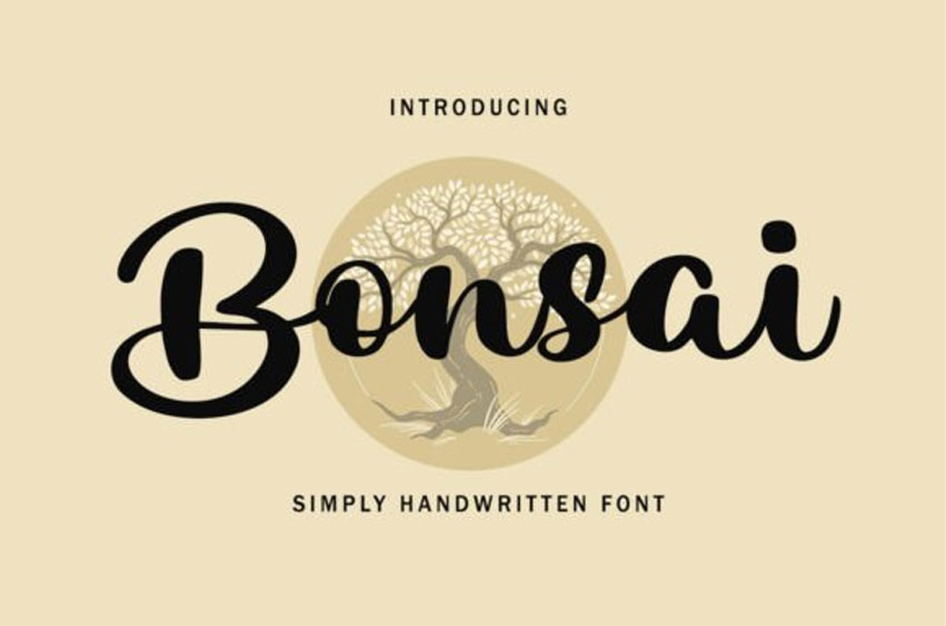 Bonsai Font