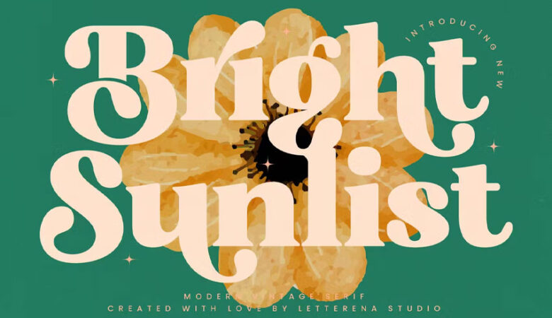 Bright Sunlist Font