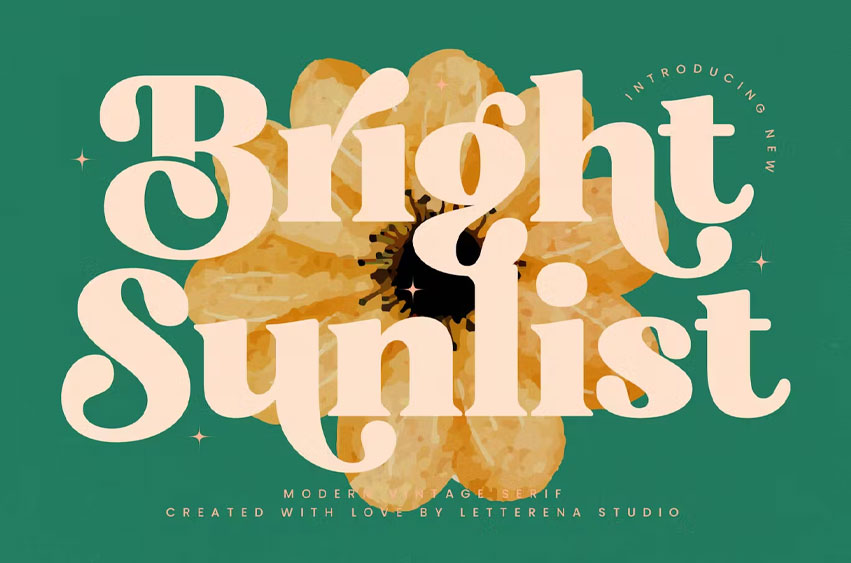 Bright Sunlist Font