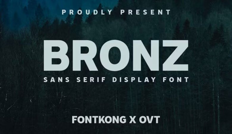 Bronz Font