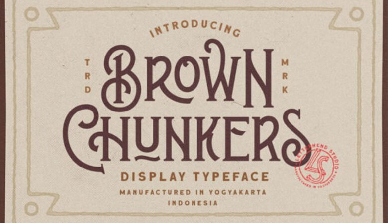 Brown Chunkers Font