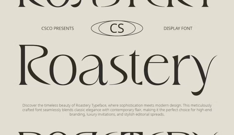 CS Roastery Font