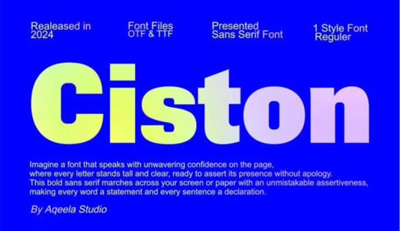 Ciston Font