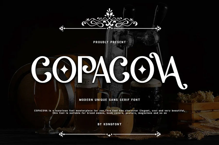 Copacova Font