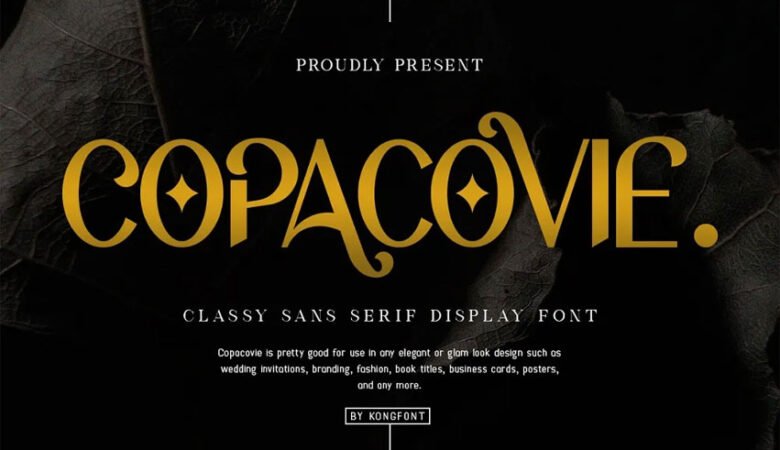 Copacovie Font