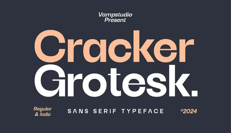 Cracker Grotesk Font