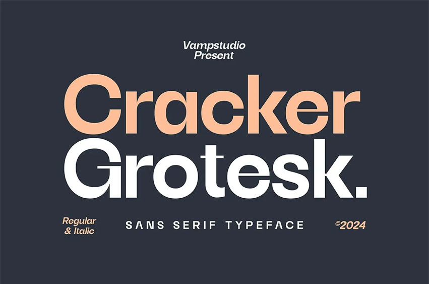 Cracker Grotesk Font