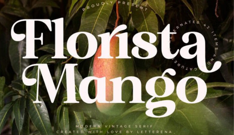 Florista Mango Font