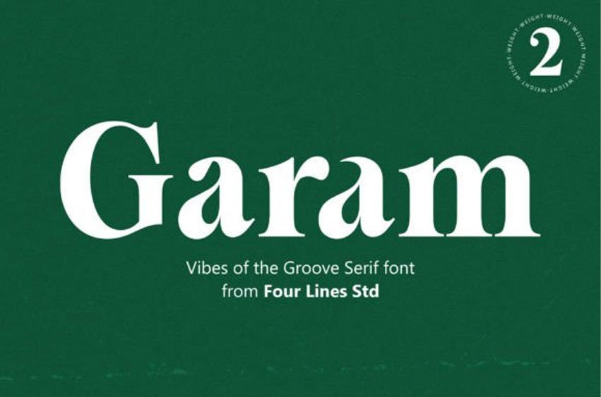 Garam Font