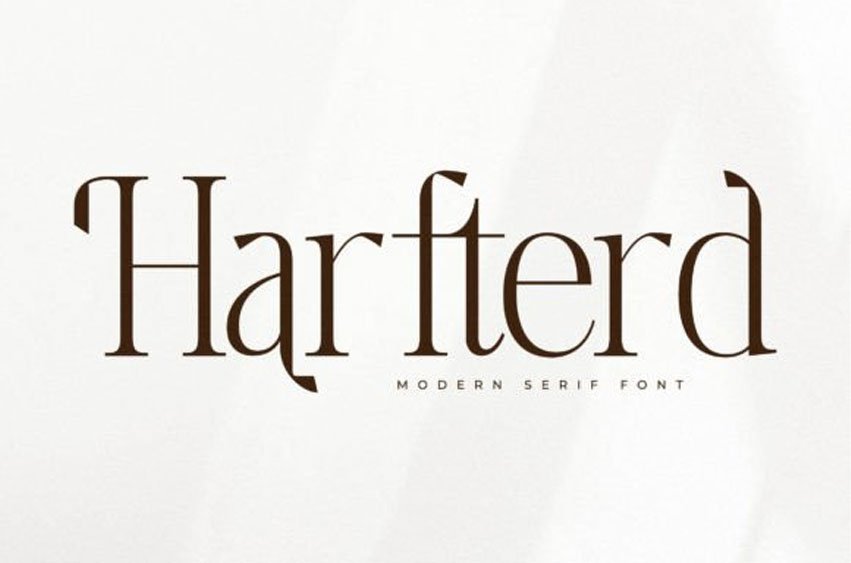 Harfterd Font