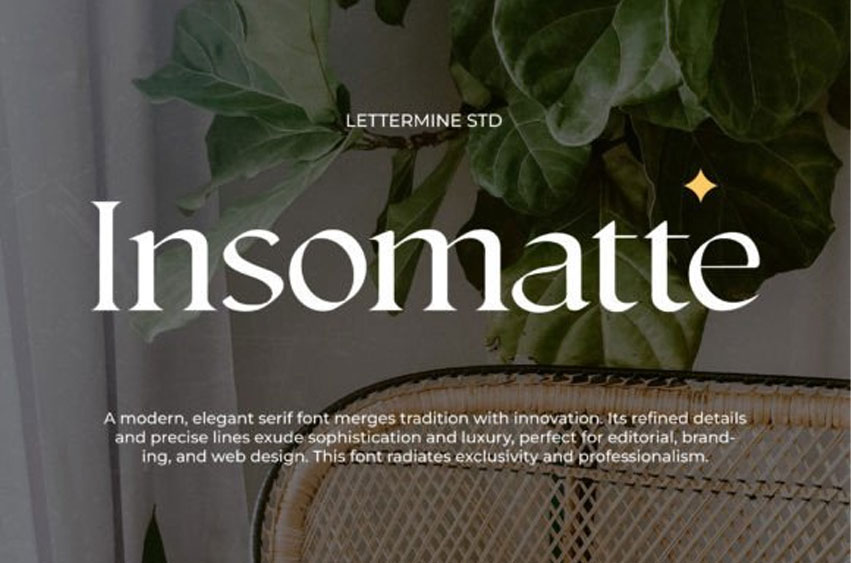 Insomatte Font