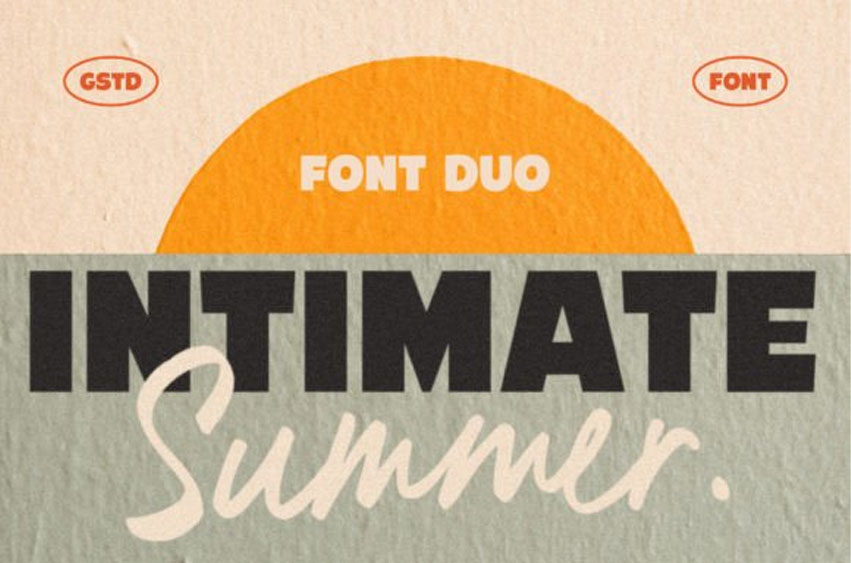 Intimate Summer Font