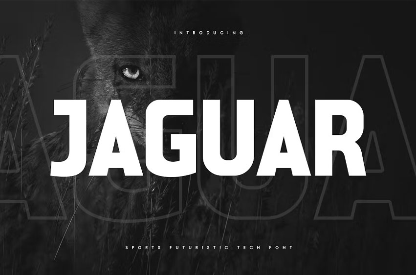 Jaguar Sport Font