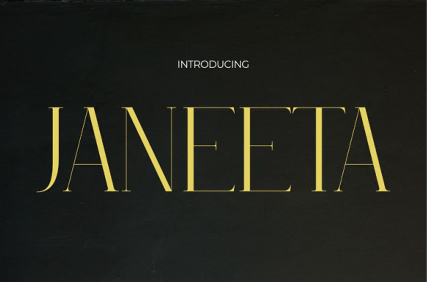 Janeeta Font