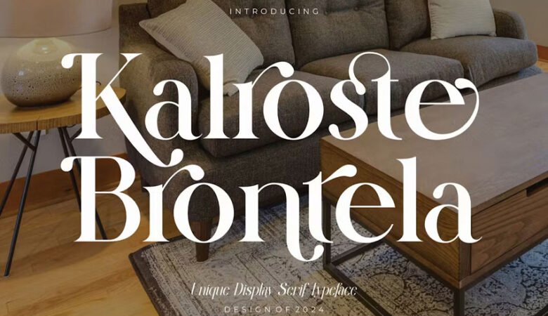 Kalroste Brontela Font