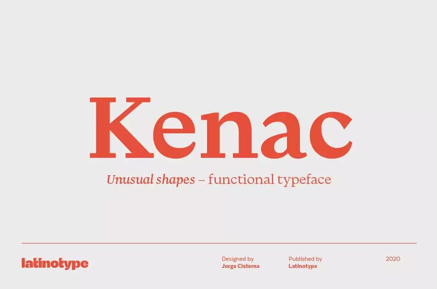 Kenac Font