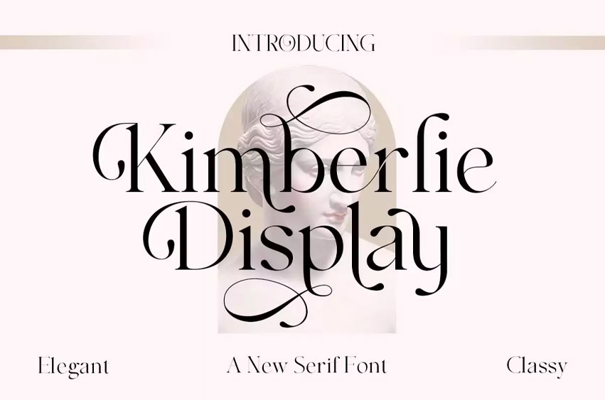 Kimberlie Display Font