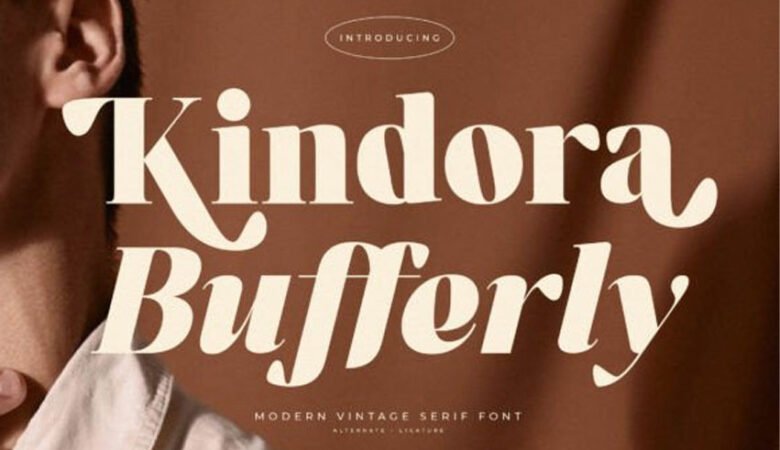 Kindora Bufferly Font