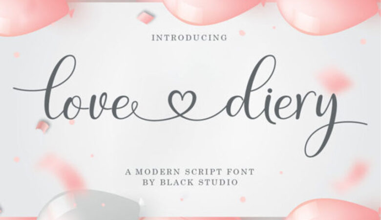 Love Diery Font