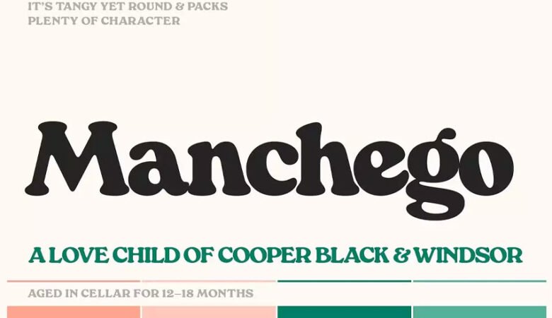 Manchego Font