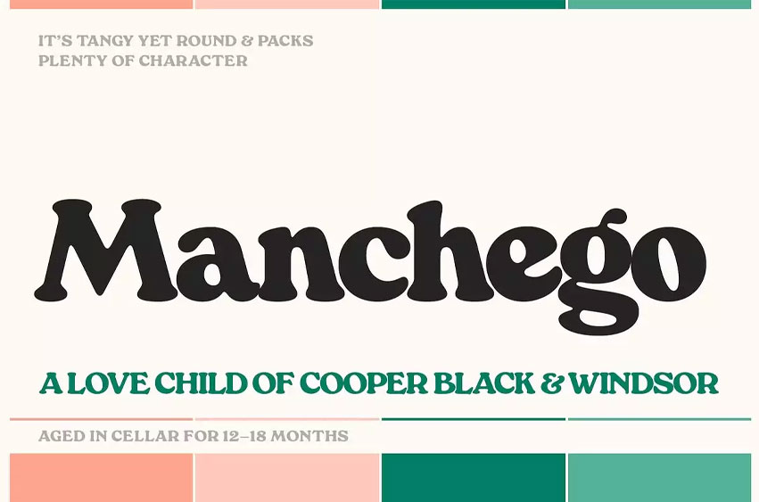 Manchego Font