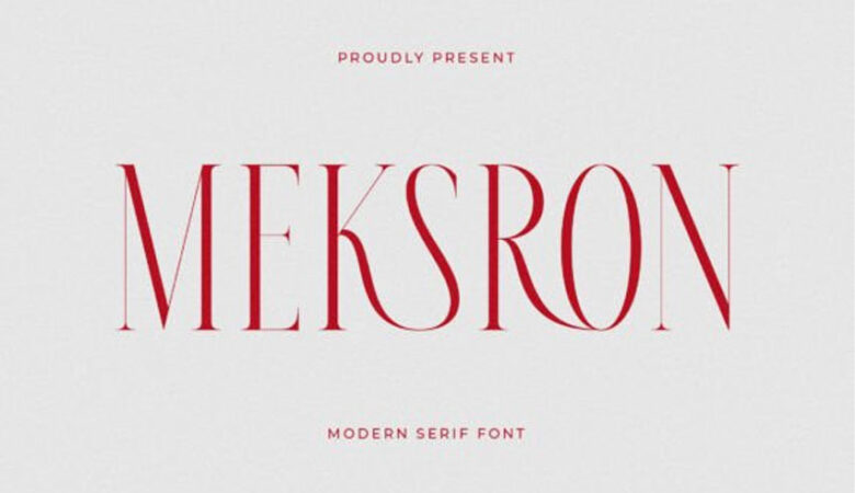 Meksron Font