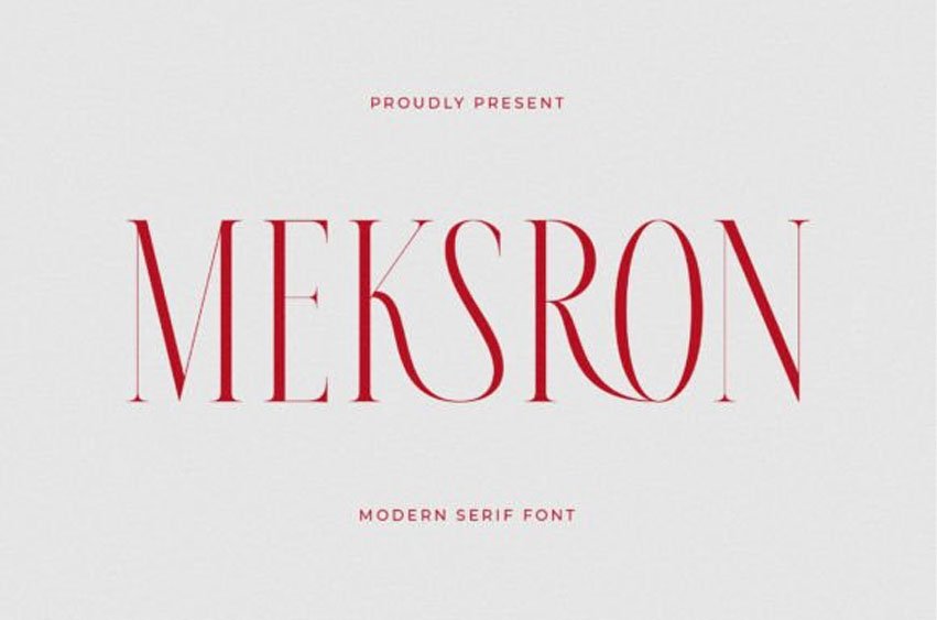 Meksron Font