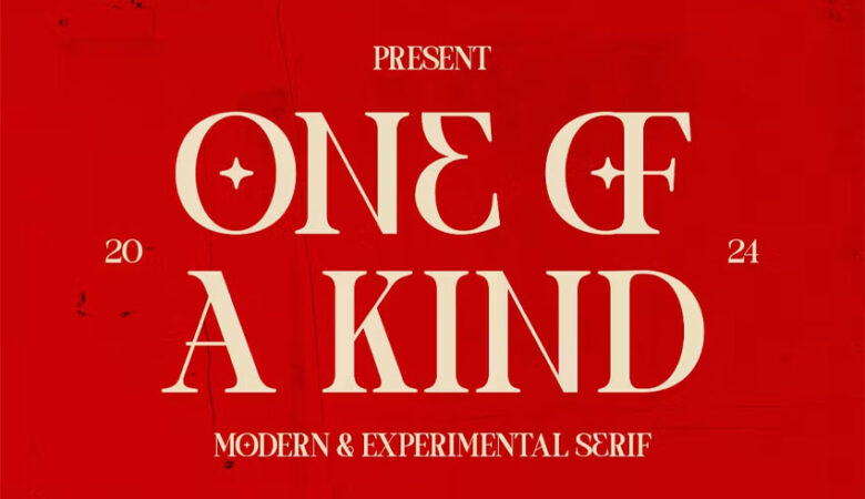 One Of A Kind Font