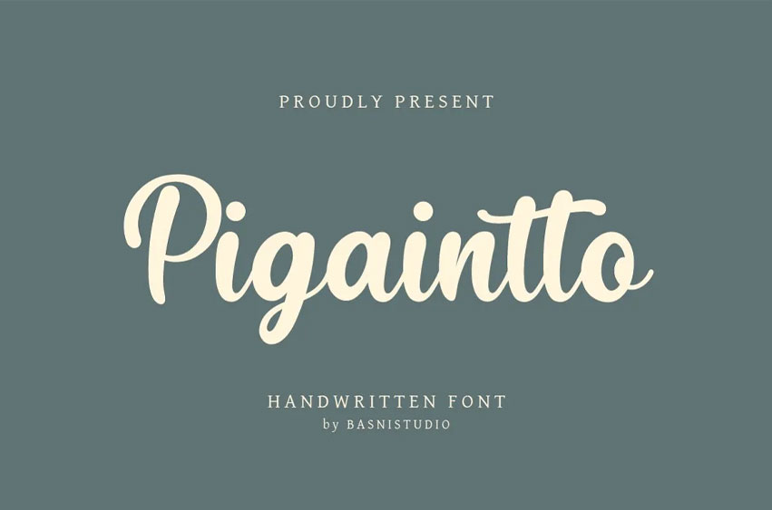 Pigaintto Font