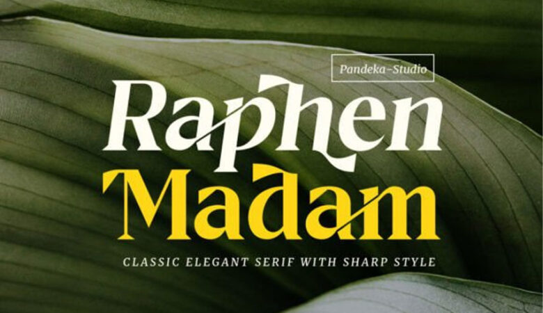 Raphen Madam Font