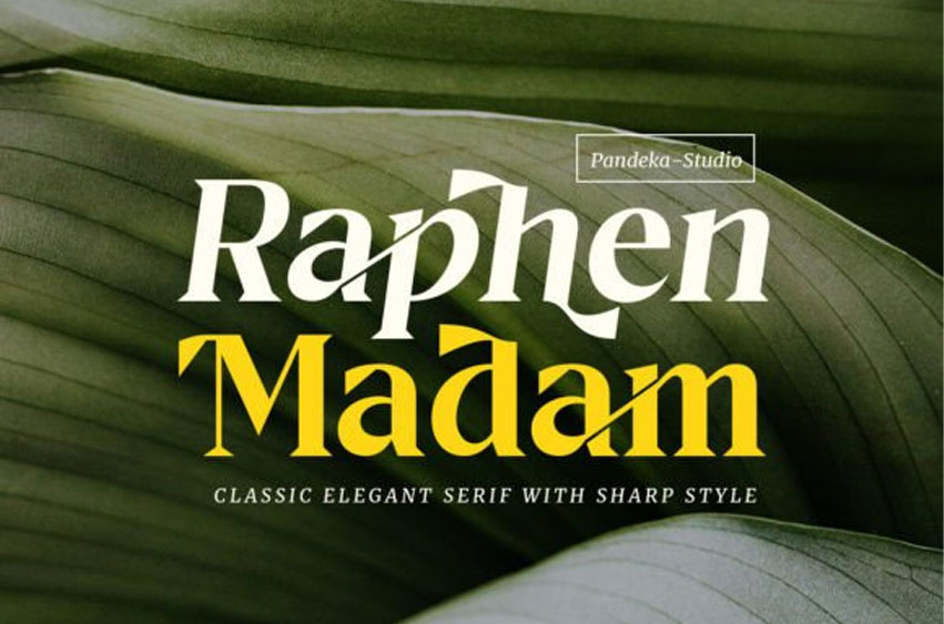 Raphen Madam Font