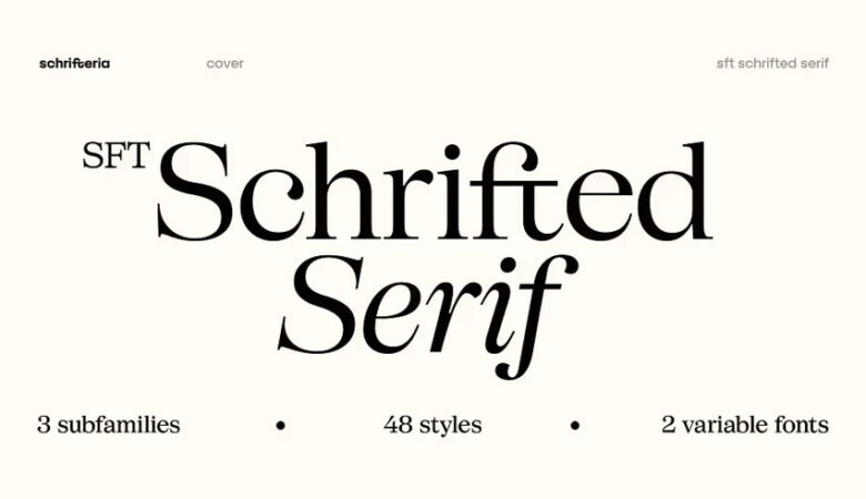 SFT Schrifted Serif Font